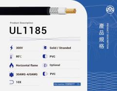 UL1185 PVC電線