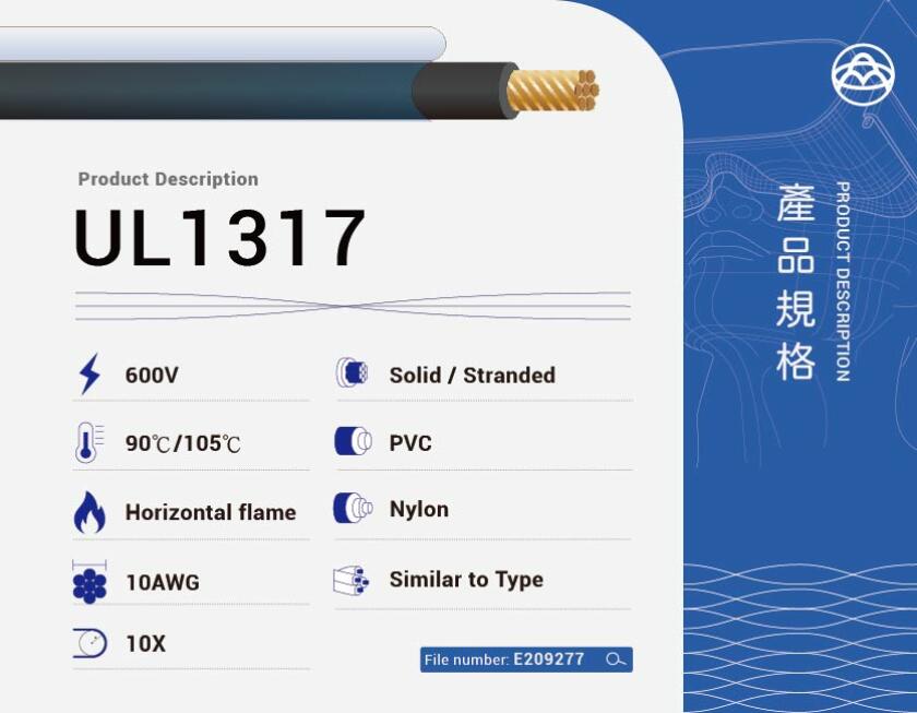 UL1317 尼龍披覆電線