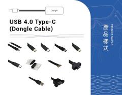 USB 4.0 Type-C (Dongle Cable)
