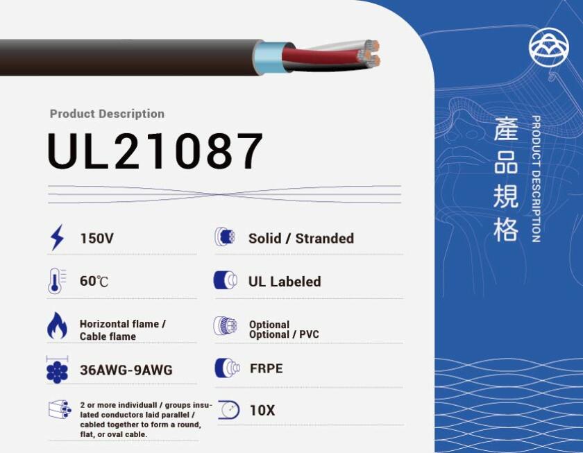 UL21087 多芯電纜線