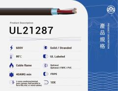 UL21287 多芯電纜線