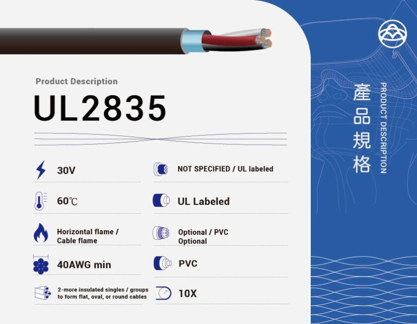 UL2835 多芯電纜