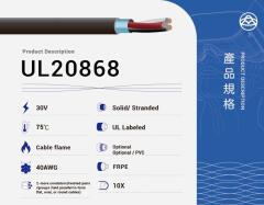 UL20868 多芯電纜線