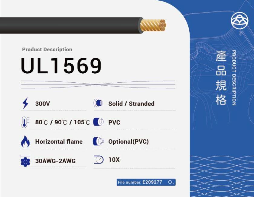 UL1569 PVC電線